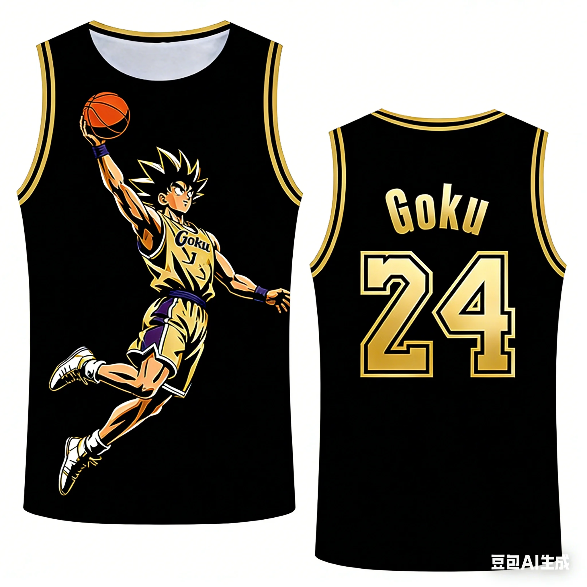 2026 Sommer Dragon Ball Retro Fitness-Weste Herren Übergroße 3D-Bedruckte Weste Familien-Unisex Kinder-Sportshirt – Detail 9