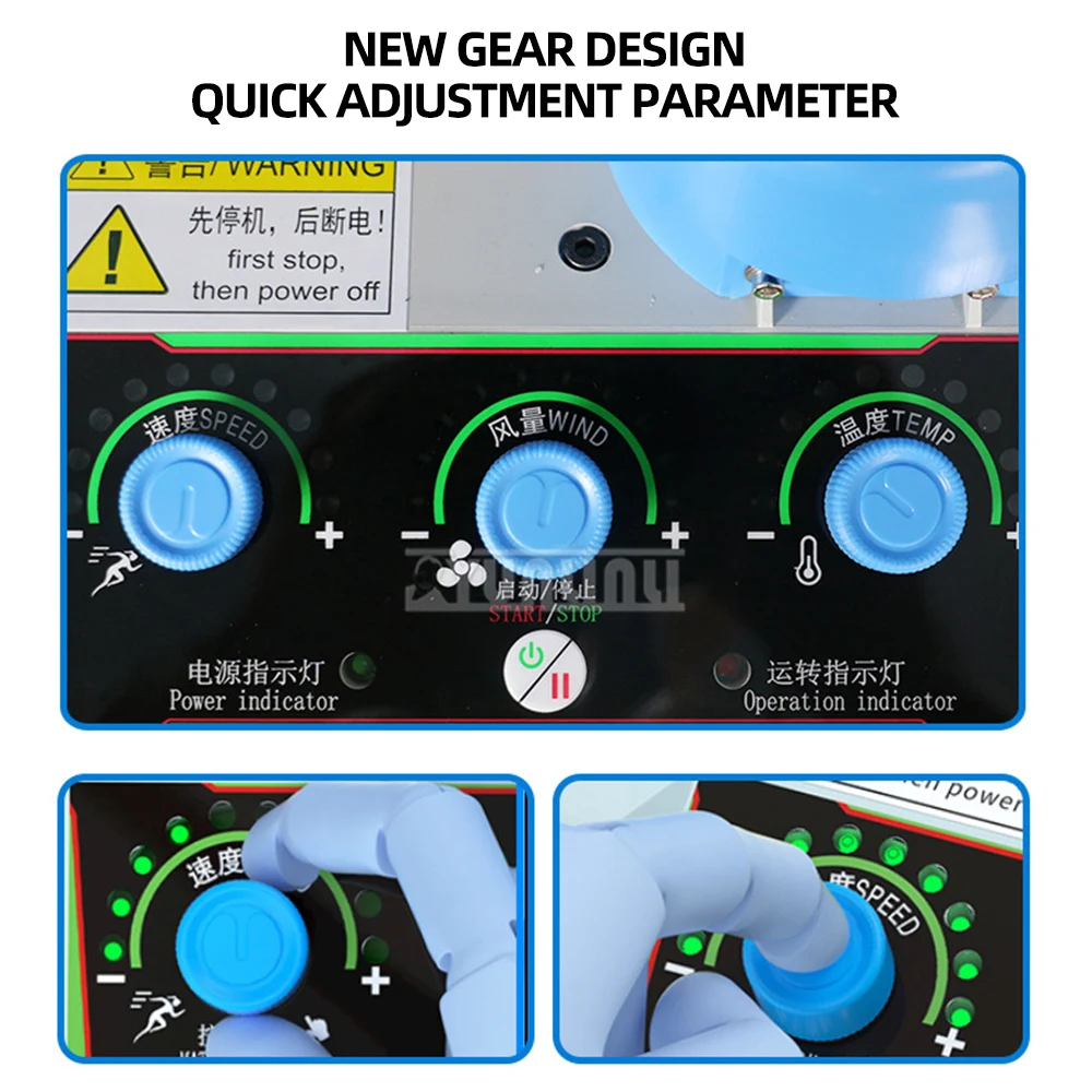 Fully Automatic Air Cushion Machine Bubble Pillow Gourd Film Inflator Bubble Film Bag Inflator Express Packer Airbag Infl