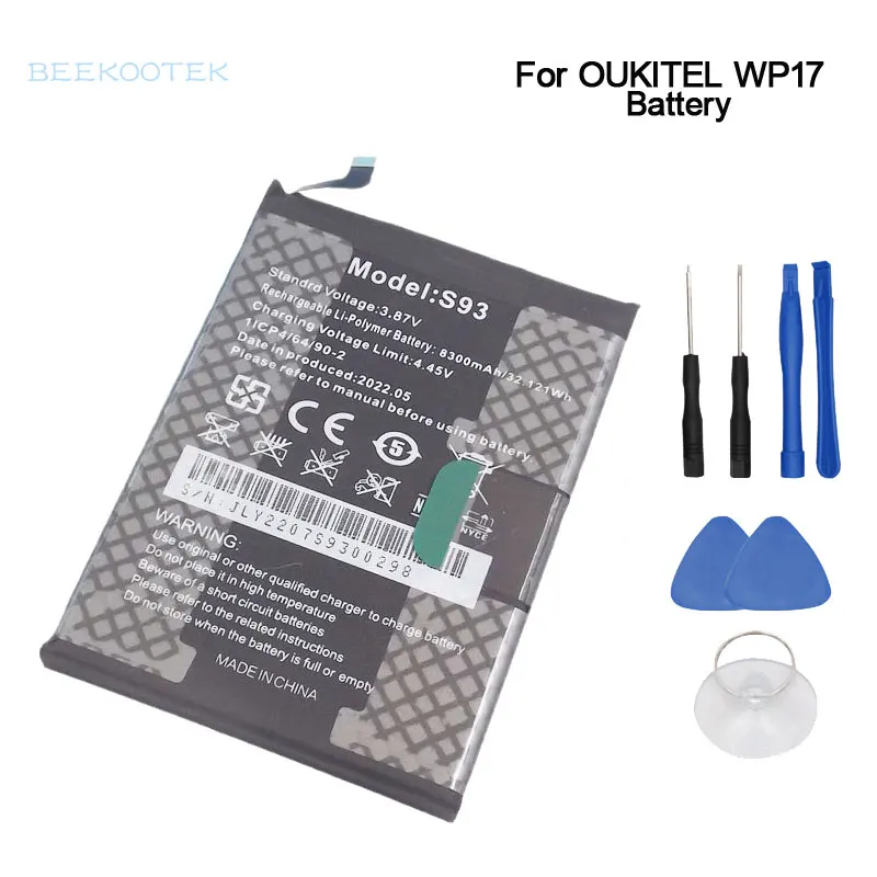 Original Oukitel Wp17 Bateria Interna do Telefone Reparação da Bateria Acessórios de Reposição Peças para Oukitel Wp17 Smartphones Novo