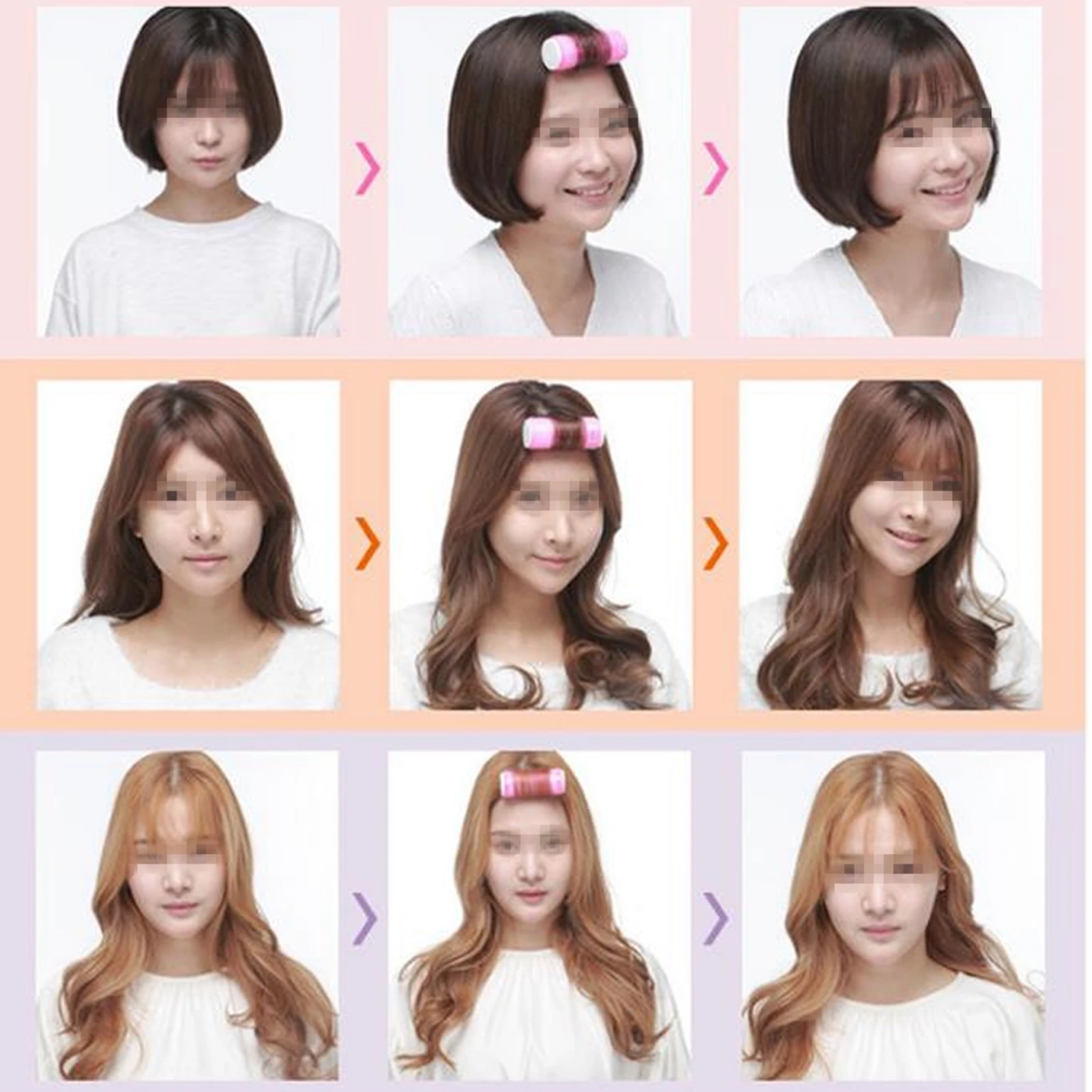 Electric Hair Roller Hair Curling Hair Curler USB Portable Hair Roller Bangs Curling Hair Styling Tool Mini Electric Hair Curler