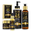AILKE 24K Glod Flawlessly Skin Care Set, Whitening, Reduce Dark Spots, Pigmentation, Wrinkles, Moisturize, For All Skin Types 1