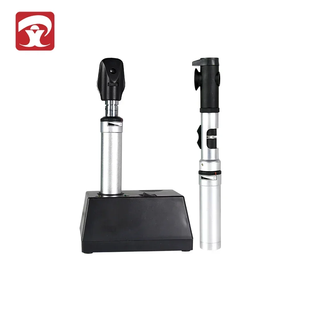 

Ophthalmic Streak Retinoscope Optical Retinoscopy Diagnostic Equipment With Aluminium Carry Case KJ8B+KJ6B