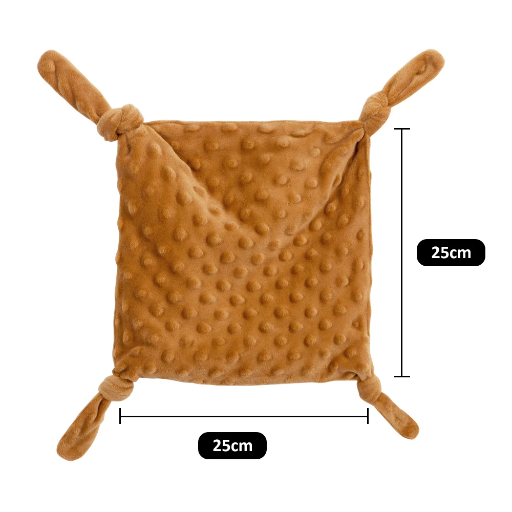 Baby Blanket For Newborn Appease Towel 1Pc Security Blanket Winter Doudou Velvet Soft Infant Facecloth Can Hanging Soother 5