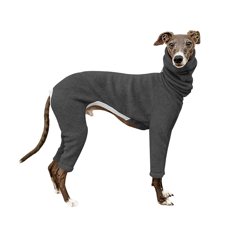 

Italian Greyhound Clothes Winter Warm Whippet Coat Dog Jumpsuit Turtleneck Four-legged Greyhound Clothes Whippet Winter Jacket