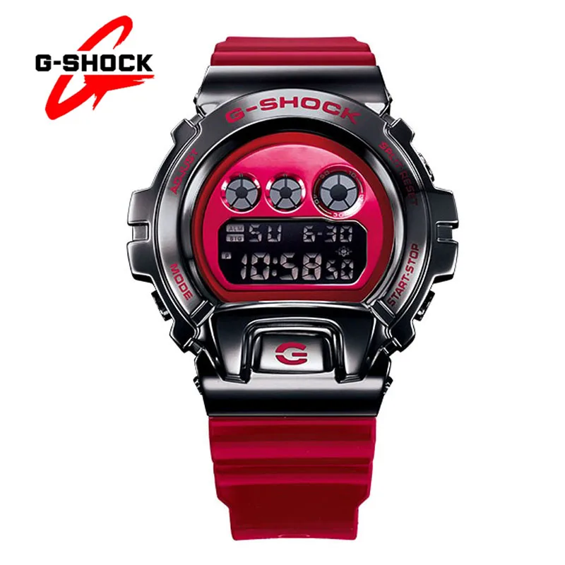

G-SHOCK Watches for Men GM-6900 Casual Fashion Multifunctional Sports Waterproof and Shockproof LED Dual Display Quartz Watch