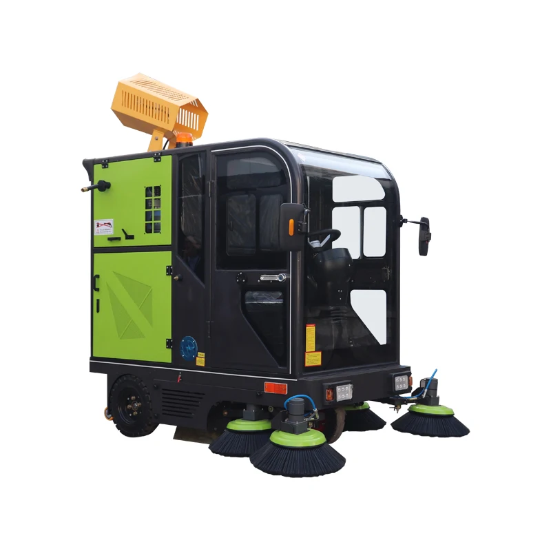 Road Sweeper Environmentally Friendly Cleaning Vehicle Multi-brush Sweeper
