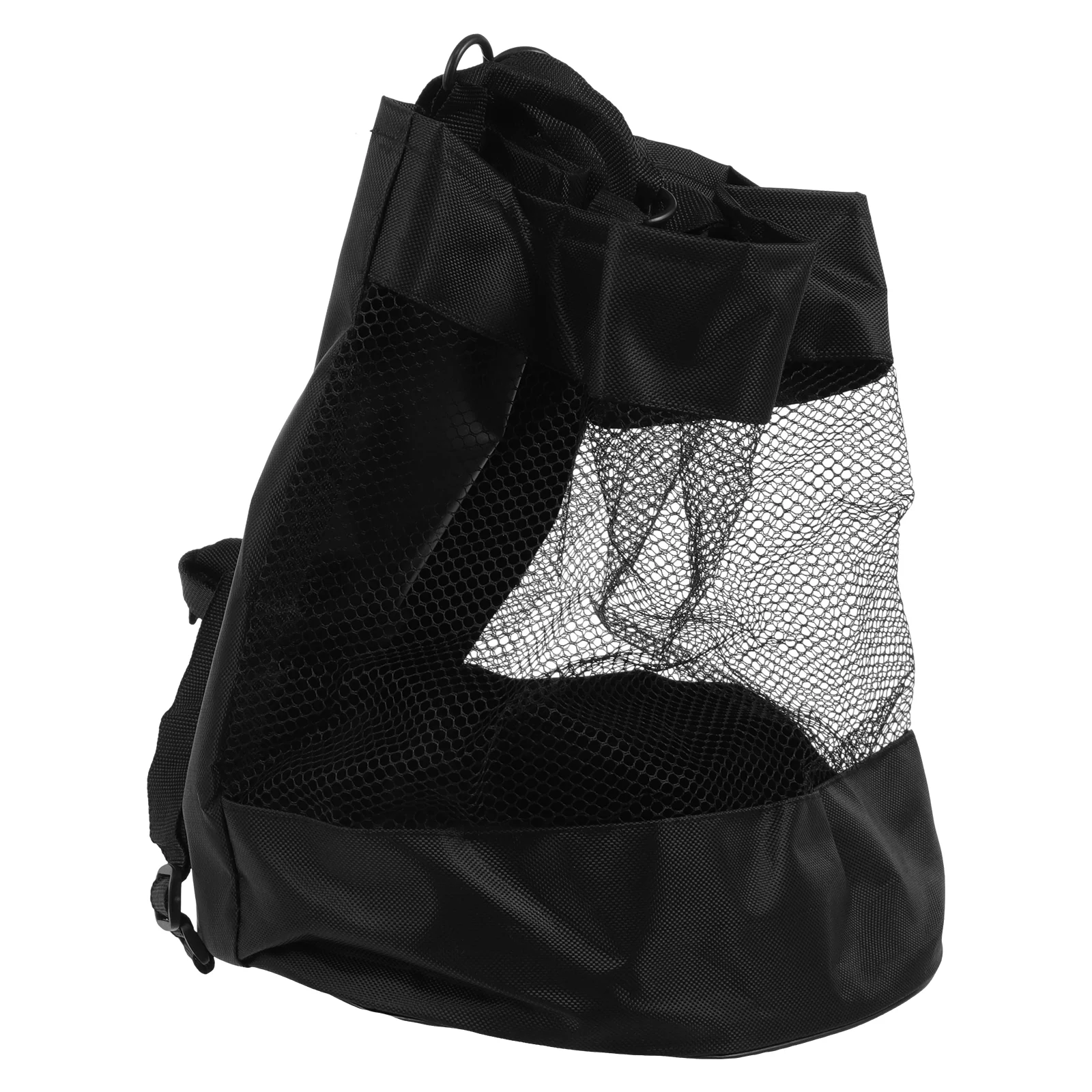 Sac De Sport En Filet épaissi Pour Basket/entraînement, Noir, Unisexe, Léger