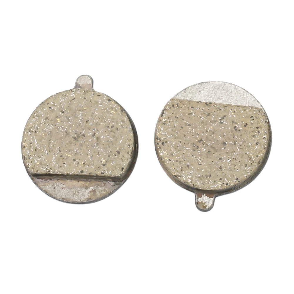 

1 Pair Brake Bicycle Pads Resin To Brake Pad Electric Scooter Semi-Metal Durable Practical Electric Bike Accessories