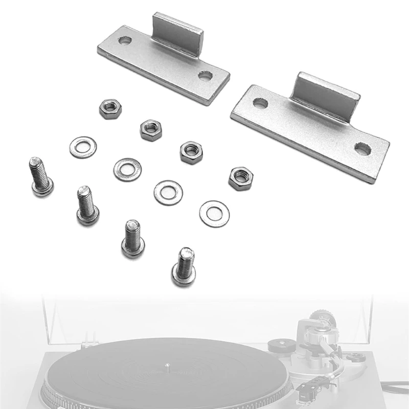Turntable Dust Cover Hinges Repair Tabs Hinge Brackets for Technics SL-D1 SL-Q200 SL-B1 SL-DD2 SL-3200 Record Player record player repair set