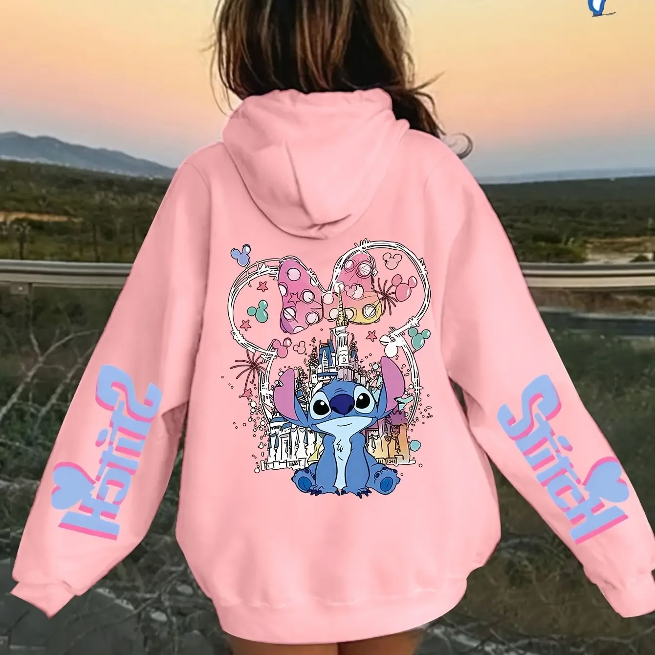 Stitch Cartoon Kids Hoodie 1
