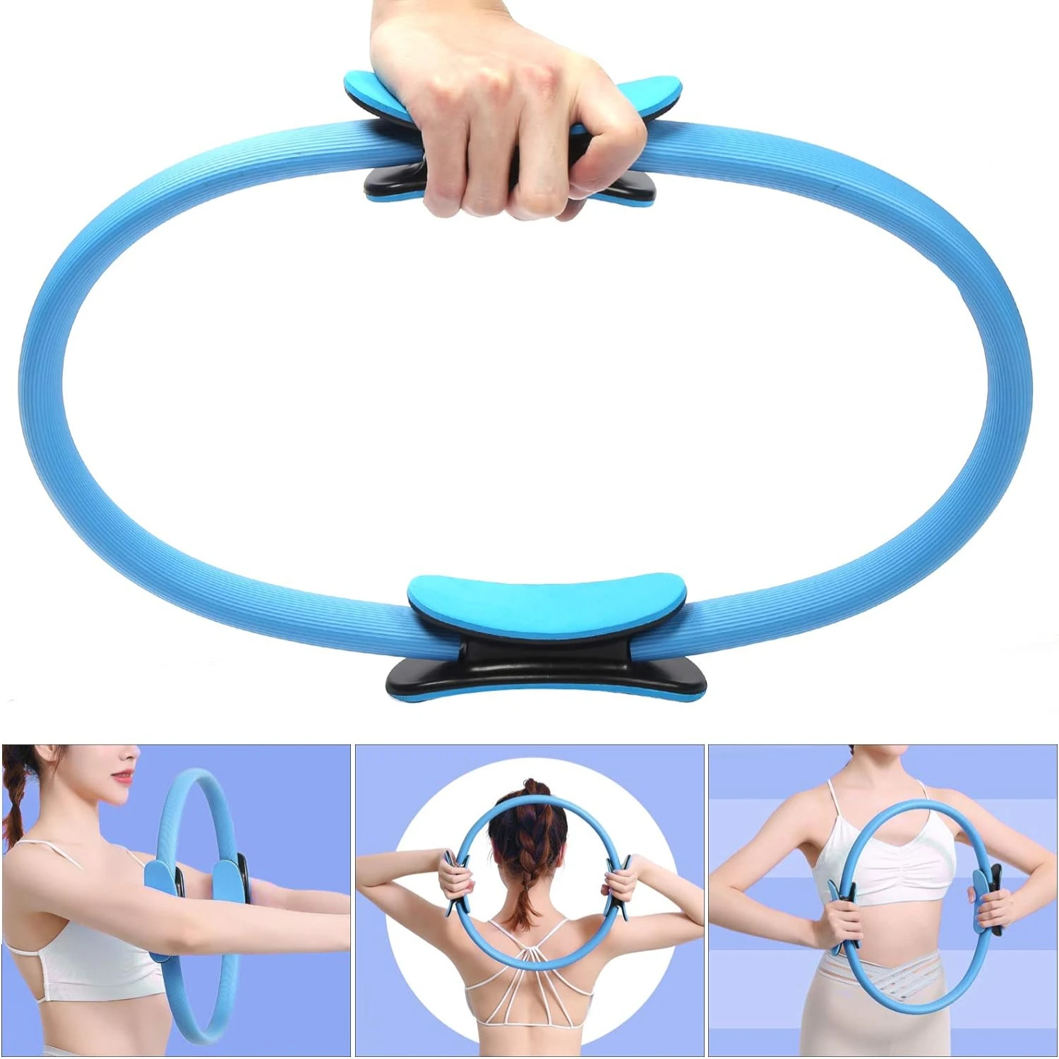 "Enhance Your Daily Fitness Routine with High-Quality Resistance Bands-Perfect for Full-Body Workout, Strength Training, Pilat