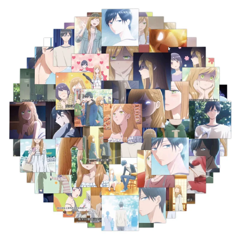 Стикеры аниме «Моя любовь» с Yamada-kun at Lv999, водостойкие стикеры с граффити, чемодан, ноутбук, 10/25/50 шт.