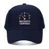 NECESITO CERVEZA Spanish Print Baseball Caps Street Creative 5 Panel Hat Casual Lightweight Curved Brim Cap Unisex Trucker Hats 2