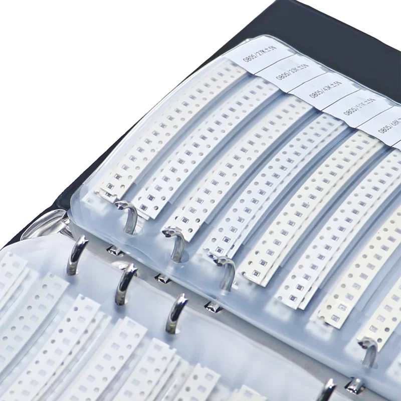 Smd Resistor Smd Chip Resistor Smd Component Sample Book 0402 0603 0805 1206 2512 SMD SMT Chip Resistor Assort Kit 0R-20M Smd DIY Sample Book
