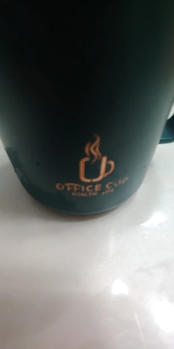 500ml/17oz 304 Stainless Steel Water Bottle Double Layers Coffee Mug Milk Cup With Plastic Lid And Handle photo review