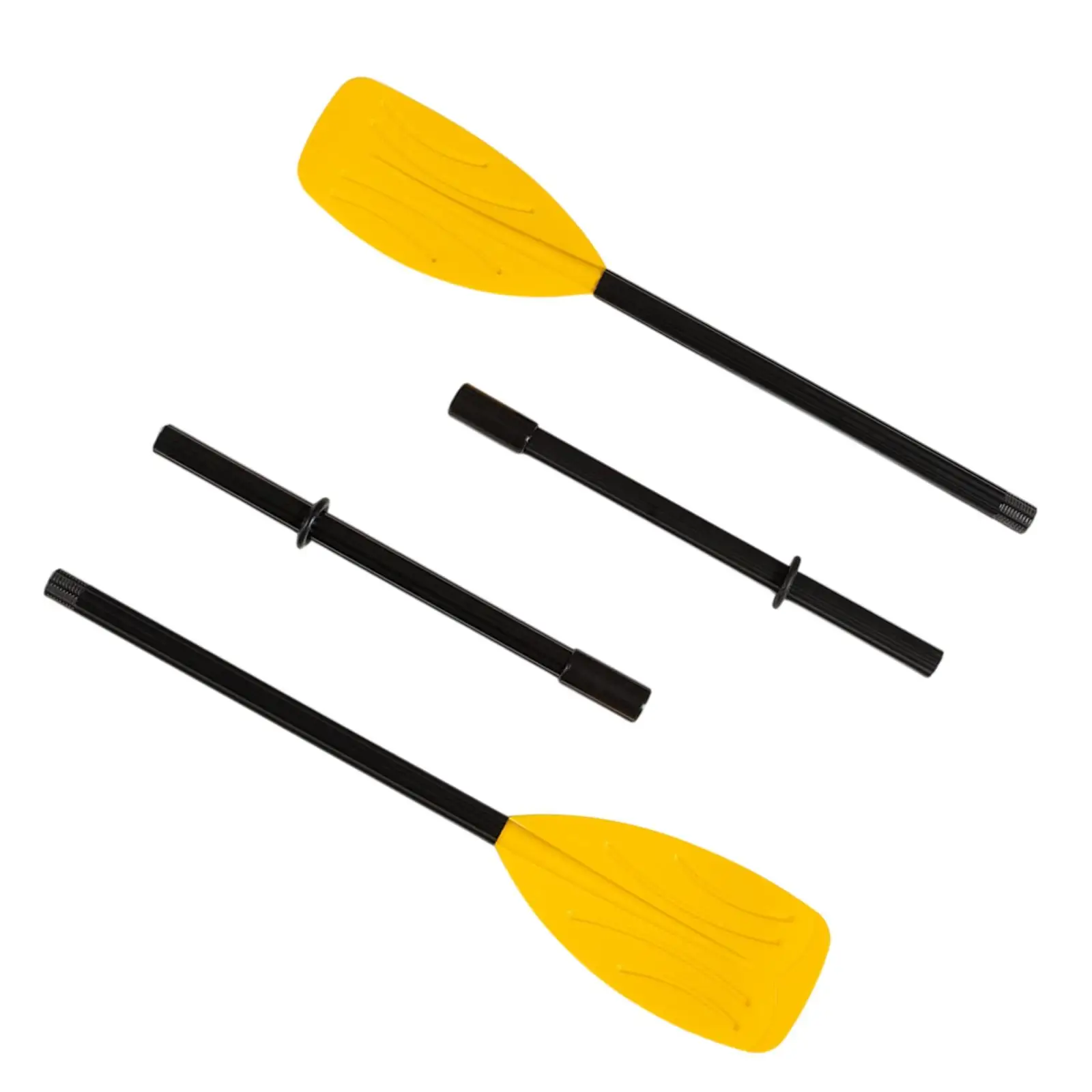 

2Pack PVC Boat Oars Detachable Raft Rubber Dinghy Lightweight