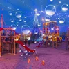 Automatic Fireworks Bubble Machine With Flash Lights Sounds For Kids Outdoor Toys Pro Party Festival Celebrate Bubble Machines 5