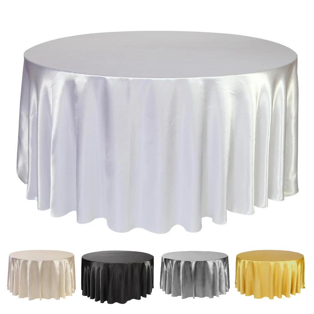 Round Satin Tablecloth Supply