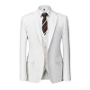 Men's Blazer Business Slim Official Solid Color Groom Dress Coat High Quality Plus size Fashion Suit Jacket 5