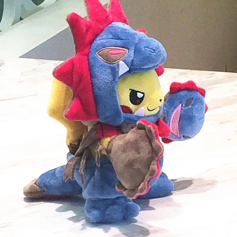 Pokemon Peluche Gengar Halloween Pikachu Cos Mimikyu Hattrem Lucario Rayquaza Tyranitar Morpeko Doll Halloween Xmas Kid Gift