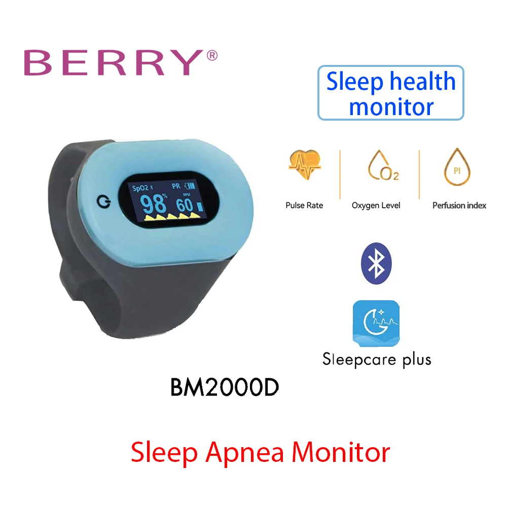 BerryBM2000DWristPulseOxygenSaturationOximeterMonitorBluetooth