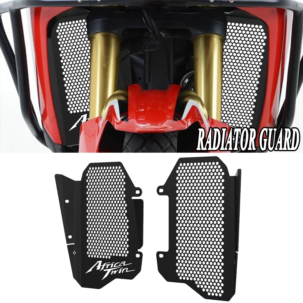 

For Honda CRF 1000 L Africa Twin 2016 2017 2018 2019 CRF1000L AfricaTwin CRF 1000L Motor Radiator Grille Cover Guard Protector