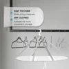 Drying Rack Clothes Laundry Sweater Dryer Hanging Mesh Clothing Foldable Net Flat Folding Racks Dry Indoor Socks Basket Cloth 5