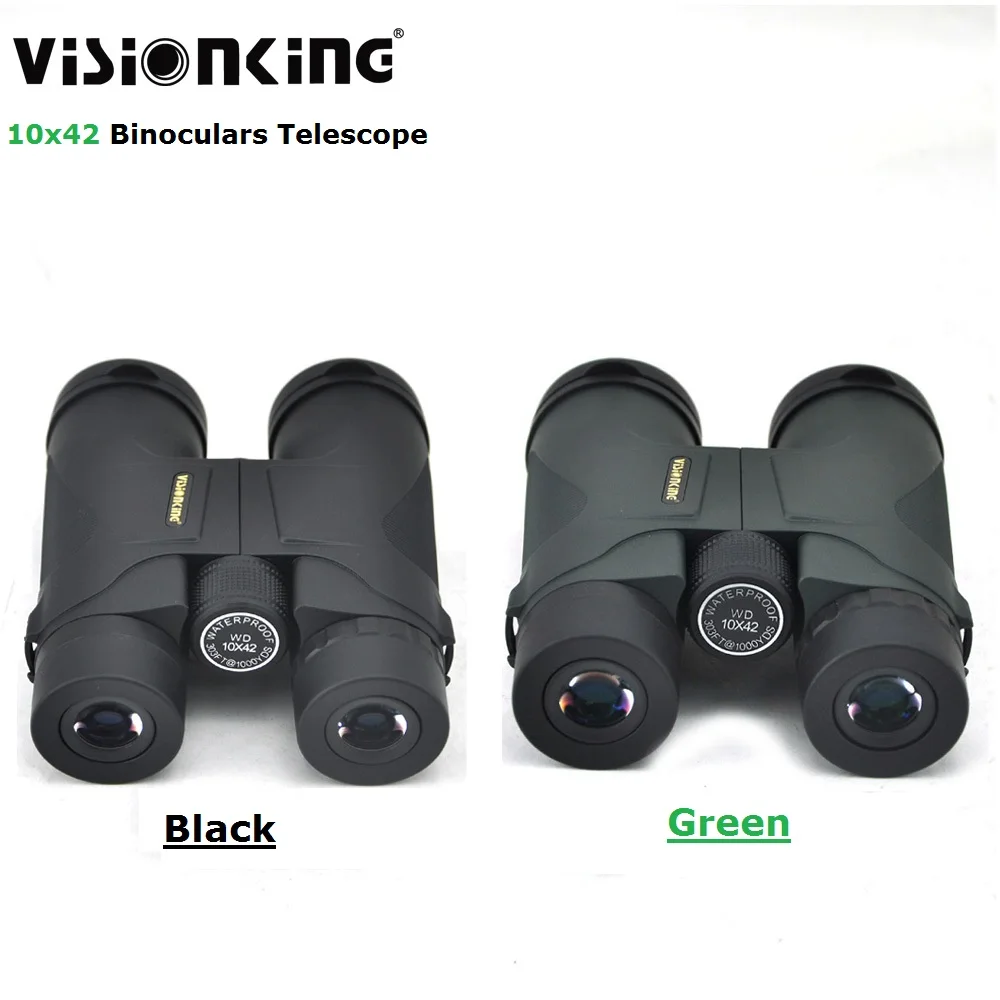 Visionking Long Range 10x42 Hunting Camping Binoculars BAK-4 FMC Waterproof Powerful Telescope Prismaticos De Caza Binocular 2