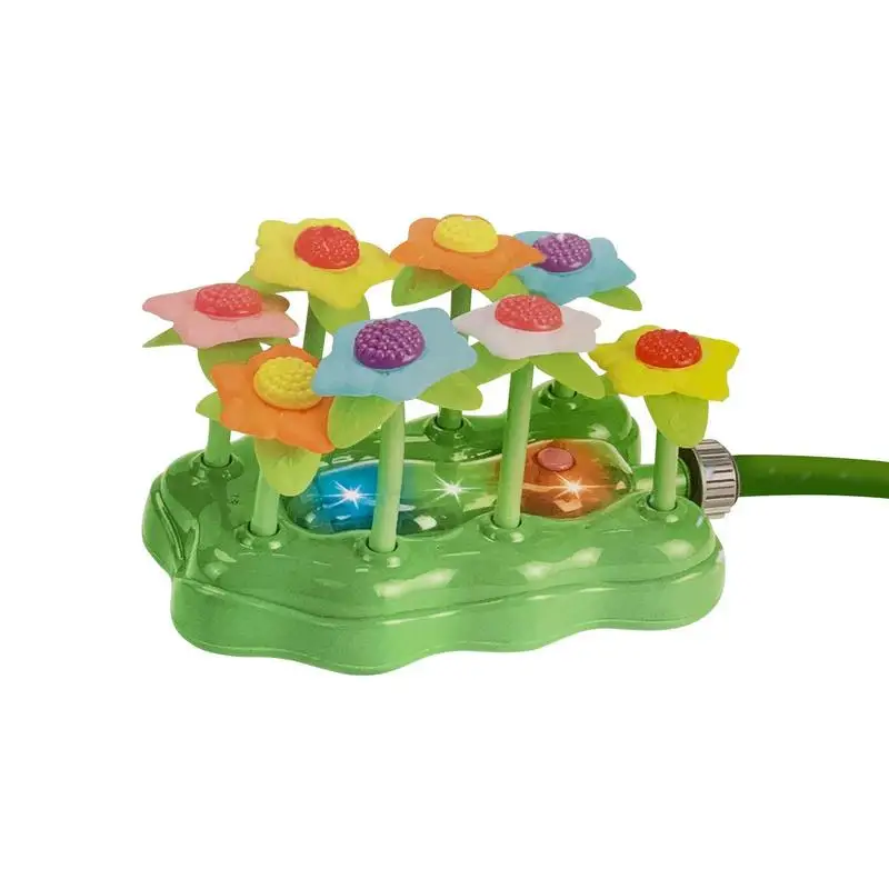 

Flower Sprinkler Toy Kids Water Sprinkler Summer Toy Flower Sprinkler With Hose Attachment Summer Outdoor Toys For Kids Toddlers