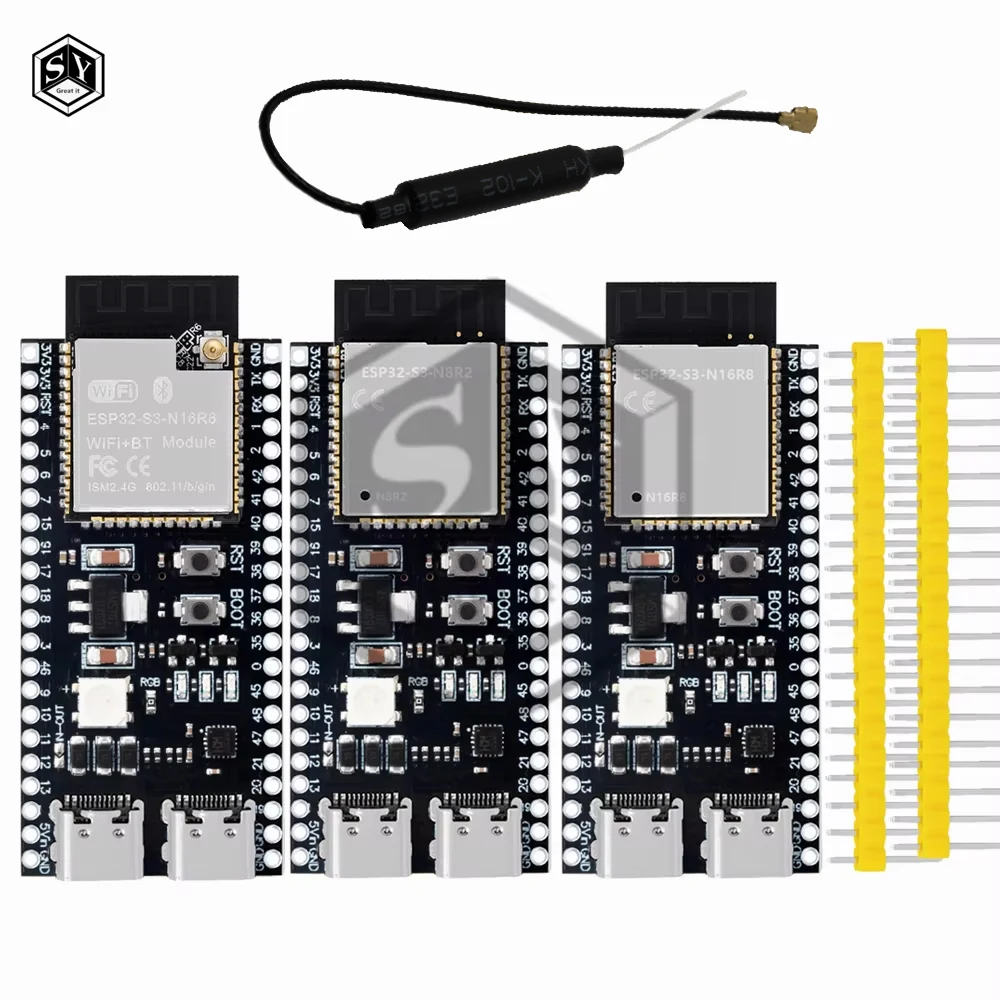 รูปสินค้า ESP32-S3 โมดูล IoT พัฒนาโปรเจกต์ได้ทุกอย่าง