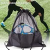 Sports Ball Storage Backpack - Heavy Duty Mesh Bag Vent Panels for Basketball/Soccer, Portable Carry Bag w/Shoulder Strap 3