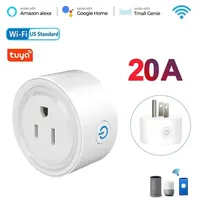 Tuya WiFi Smart Plug US Standard 20/10A Smart Home WiFi Outlet Works with Alexa Google Home,Remote Control Your Home Appliances 1