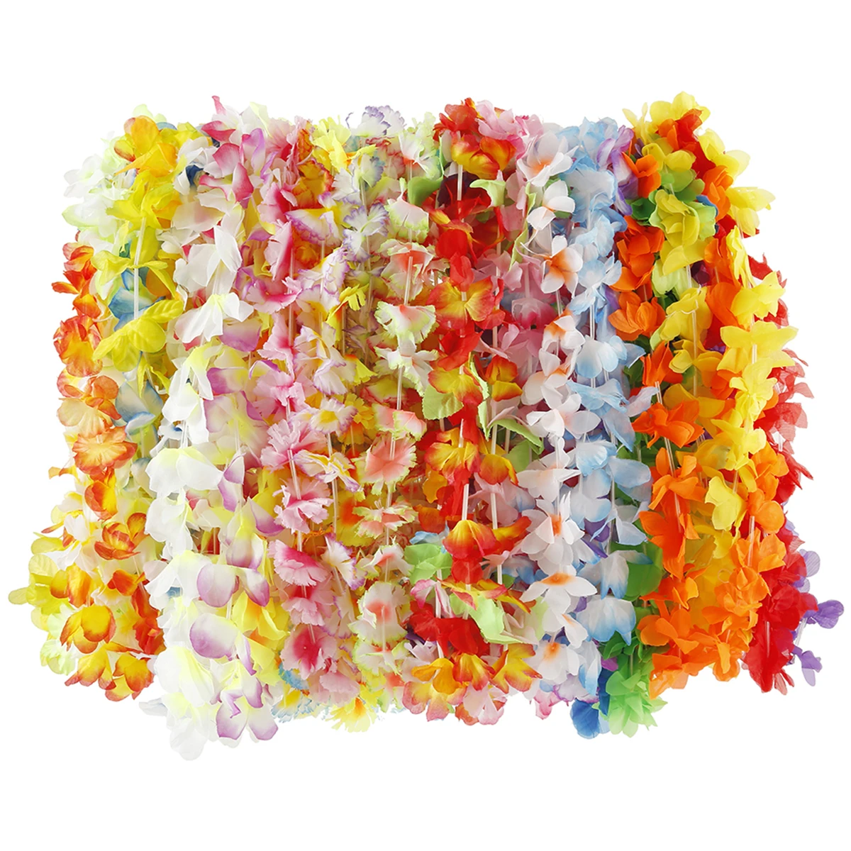 Collana Ghirlanda Leis 200 Pezzi Accessori Colorati Feste Hawaiane Eventi In Spiaggia, Luau Ed Eventi In Maschera Da 0,39 € | DHgate