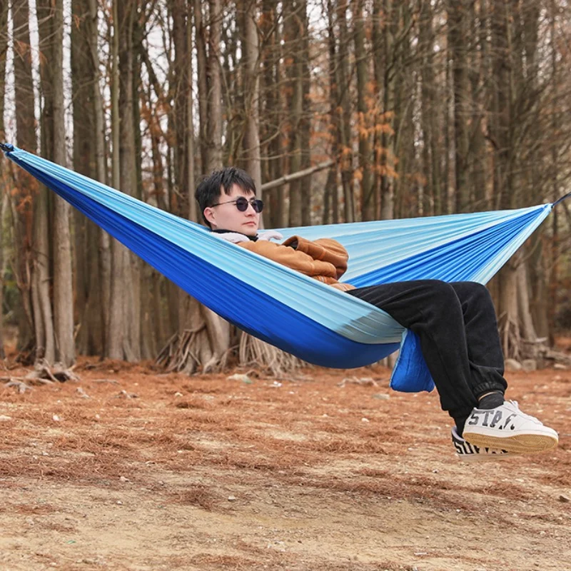 UnderquiltSwingHammocksCampingTerraceKidsBalconyHammocksOutdoorMultiPersonHamac