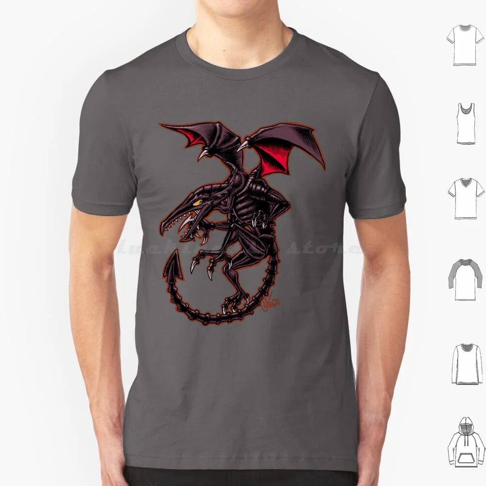 The Astute God Of Death T Shirt Uomo Donna Bambini 6Xl Metroid Ridley Videogioco Snes Retro Game Monster Dragon