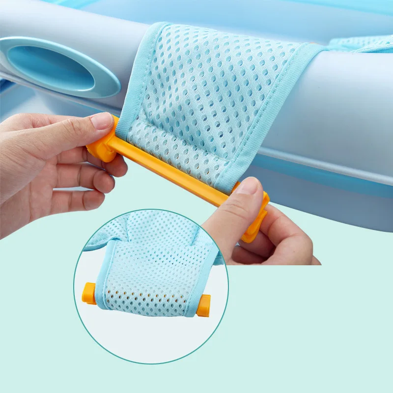 Baby Bath Support Pad Baby Bath Seat Baby Bath Tool Portable Infant Bath Cushion