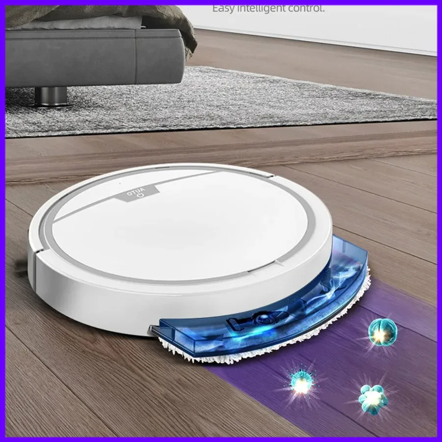 Household Smart Vacuum Cleaner Fully Automatic App Control Multi-sense 2800PA Suction Cleaning Tool