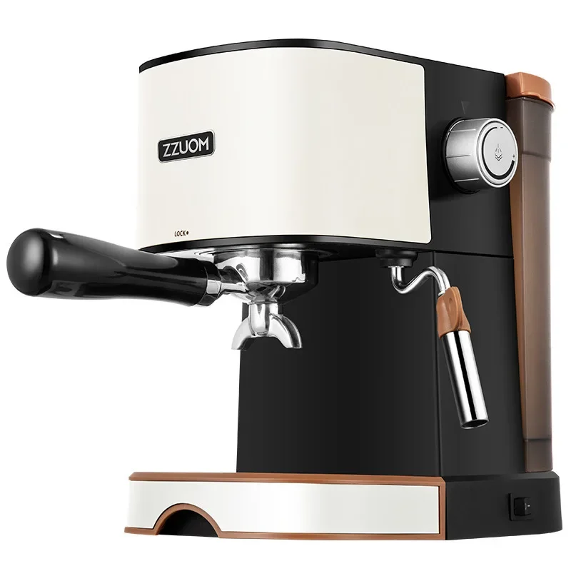 Home Office Small Italian Coffee Machine Automatic Pump Pressure Steam Milk Foam Machine Integrated Coffee Pot 20bar