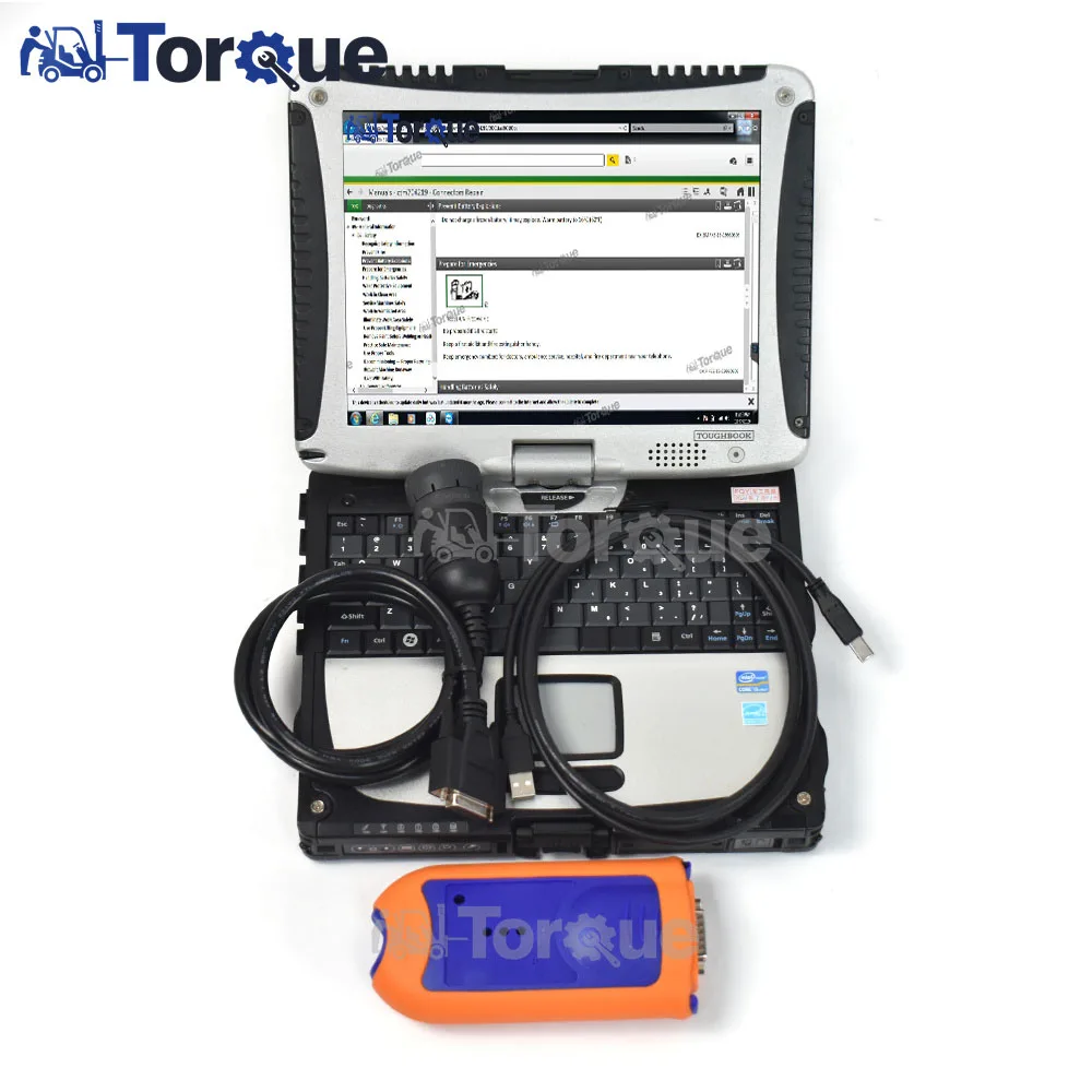 Scanner Diagnostico Automatico J-D Strumento Di Diagnosi Edl Costruzione Per Scanner Per Carrelli Elevatori Edl V2 J-D + Toughbook Cf19