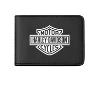 For Harley-Davidson Driver's License Case Car Driver License Cover Suede Car Driving Documents Case Credit Card Holder 2