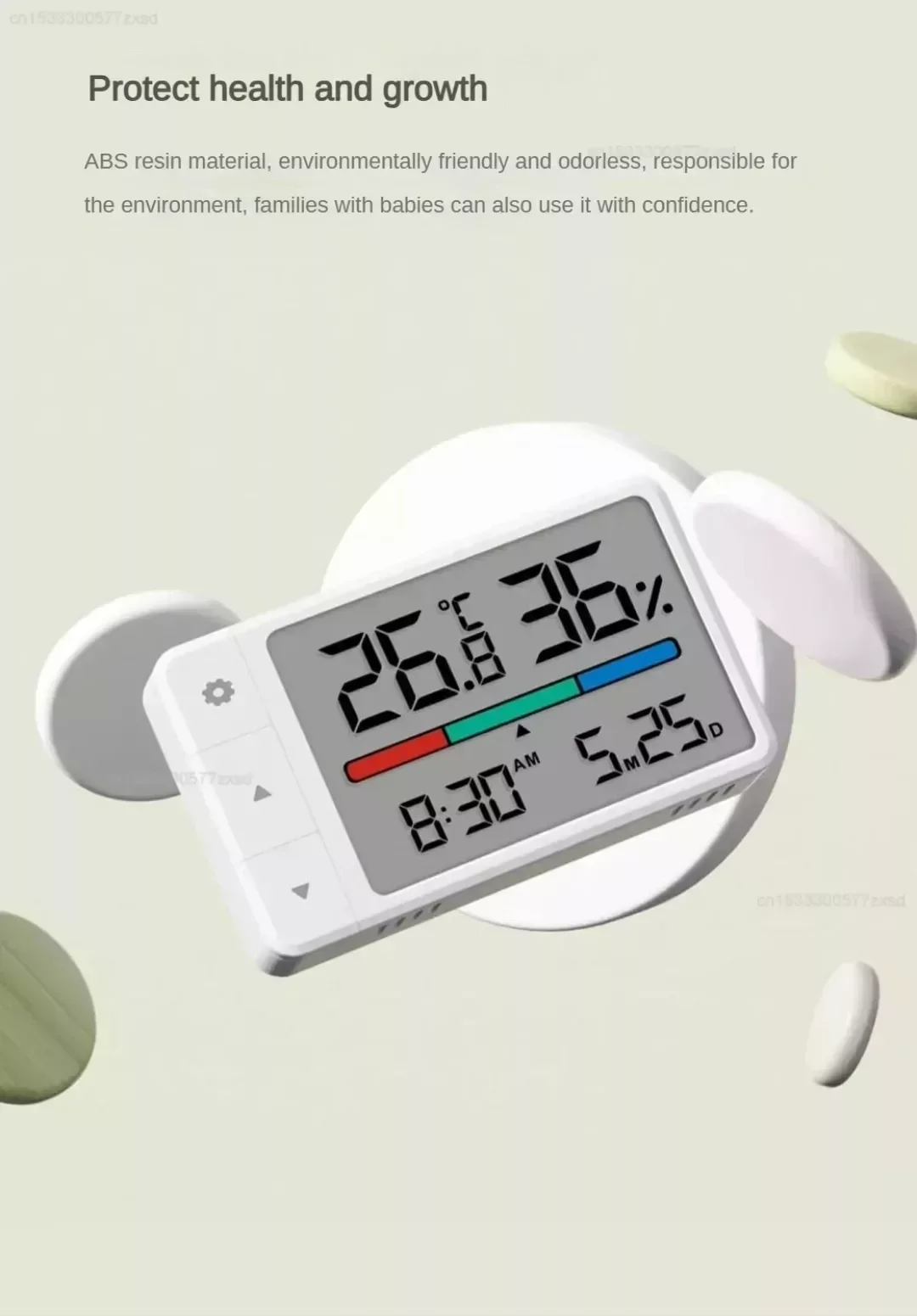Xiaomi MiaoMiaoCe MHO-C306 Thermometer Hygrometer description image 5