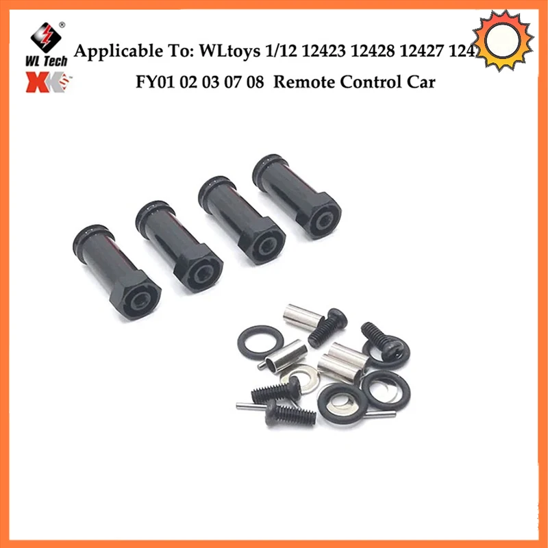 Wltoys-amortiguador Aceite Metal Para Coche Teledirigido, Piezas Mejoradas, 12428, 12423, 12427, 12429,Piezas, 1/12
