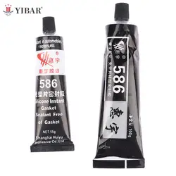 Car Sealant Glue 586 Black Silicone Free-Gasket Automobile Sealant Repairing Glue Adhesive Waterproof Oil Resistance Sealant