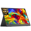 14-inch 1920*1080 Portable Monitor 400cd / m² 60HZ 16: 9 For Laptop XBox PS4 / 5 Switch  Cell  Phone  Computer Extension Office