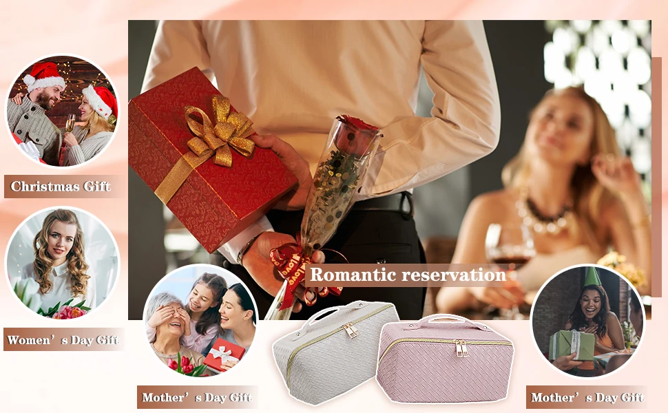 Pu Leather Handbag For Women Makeup Pouch Waterproof Multifunctional Bath Kit 16 Pu Leather Handbag For Women Makeup Pouch Waterproof Multifunctional Bath Kit