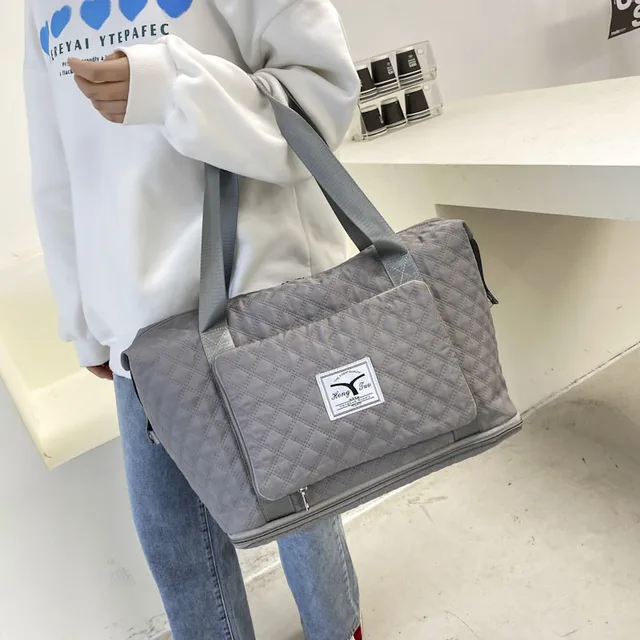 필수품 전부를 갖춘 대용량 다기능 접이식 핸드백