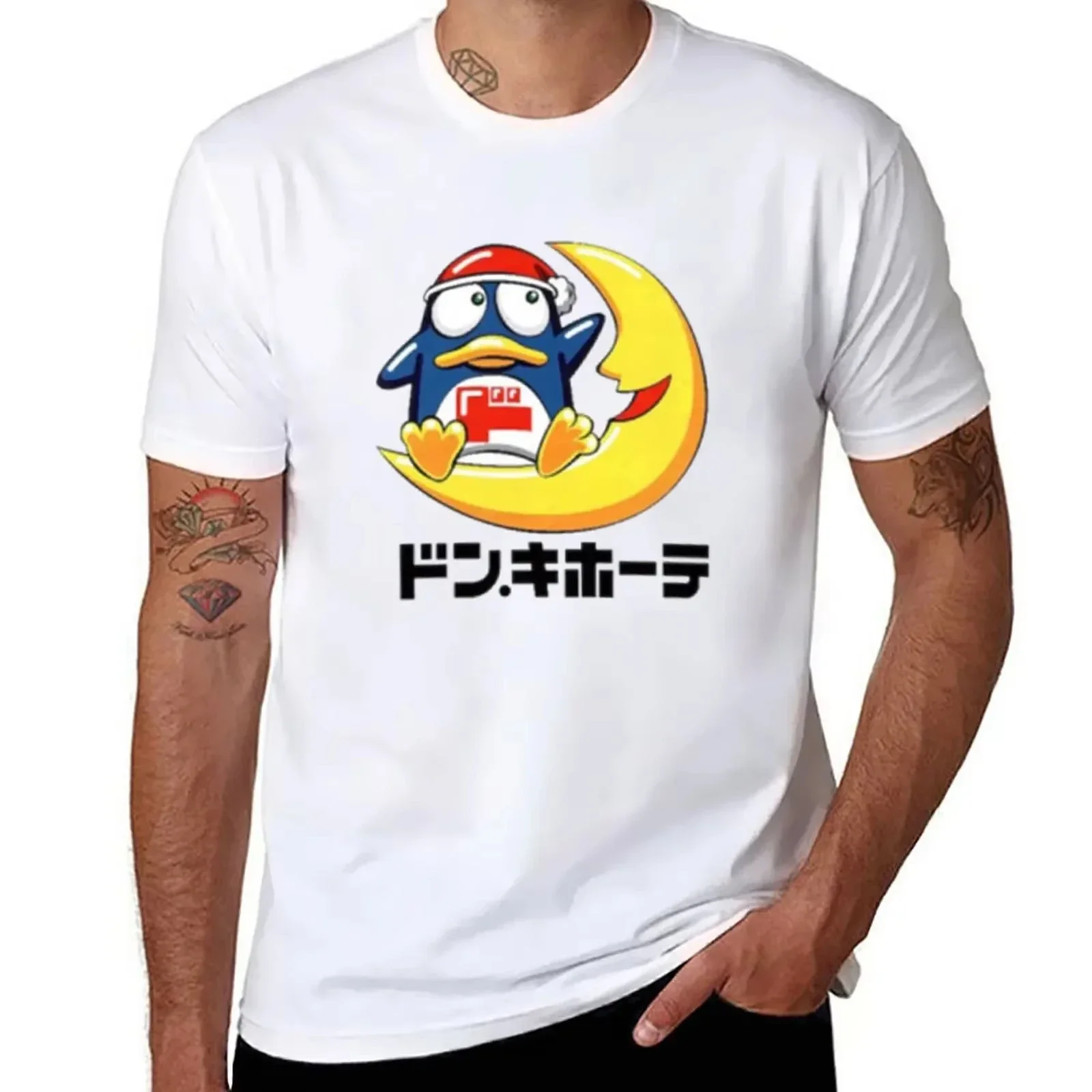 Nuova sublime maglietta aderente da uomo, T-shirt Don Quijote, magliette di grandi dimensioni, streetwear, maglietta Harajuku, top in cotone - immagine 5