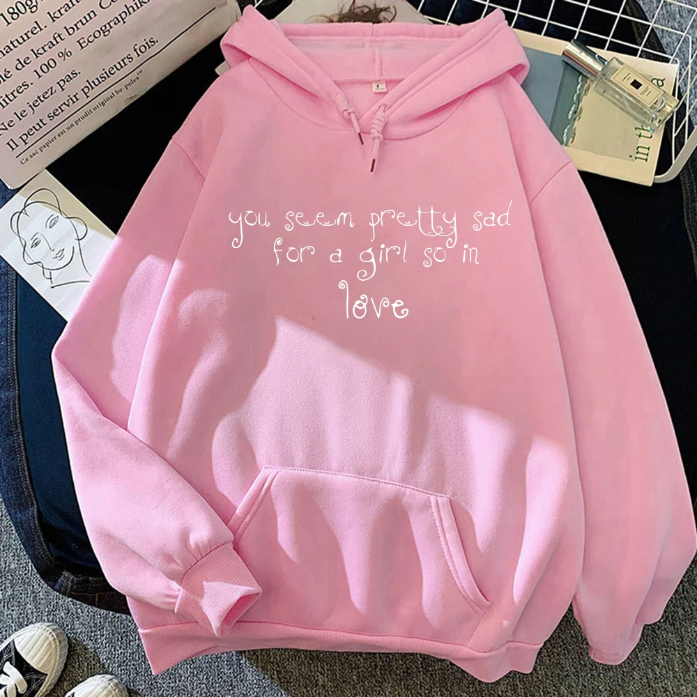 OR3 Album You Seem Pretty Sad for A Girl So in Love Hoodie 2026 Women Hoodie Autumn Winter Clothes Aesthetic Sweatshirt Vintage