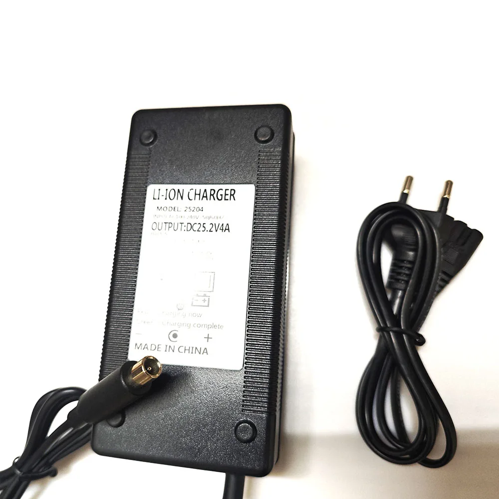 DC 어댑터 전원 공급 장치 25.2V 2A 3A 4A 5A 7A 8A 리튬 이온 배터리 충전기 DC 8.0mm