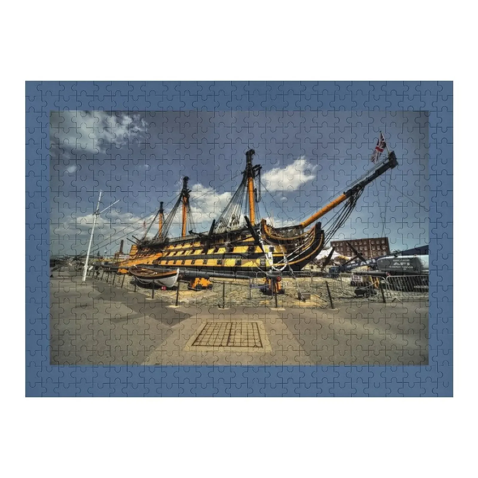 

HMS Victory Jigsaw Puzzle Personalized Kids Gifts Personalized Child Gift Iq Puzzle